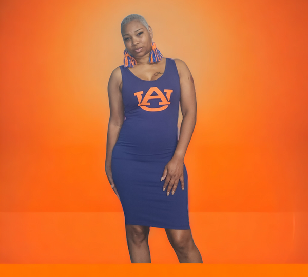 Auburn Tank Dress