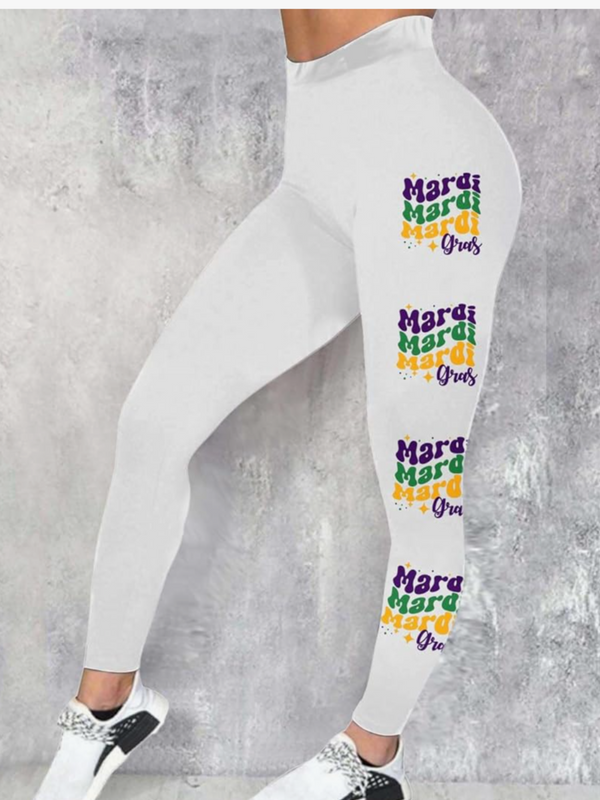 Mardi Gras Leggings