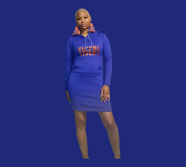 Auburn Hoodie Dress